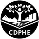 CDPHE_Logo BW colorado department of public health