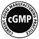 CGMP logo black cGMP Certified